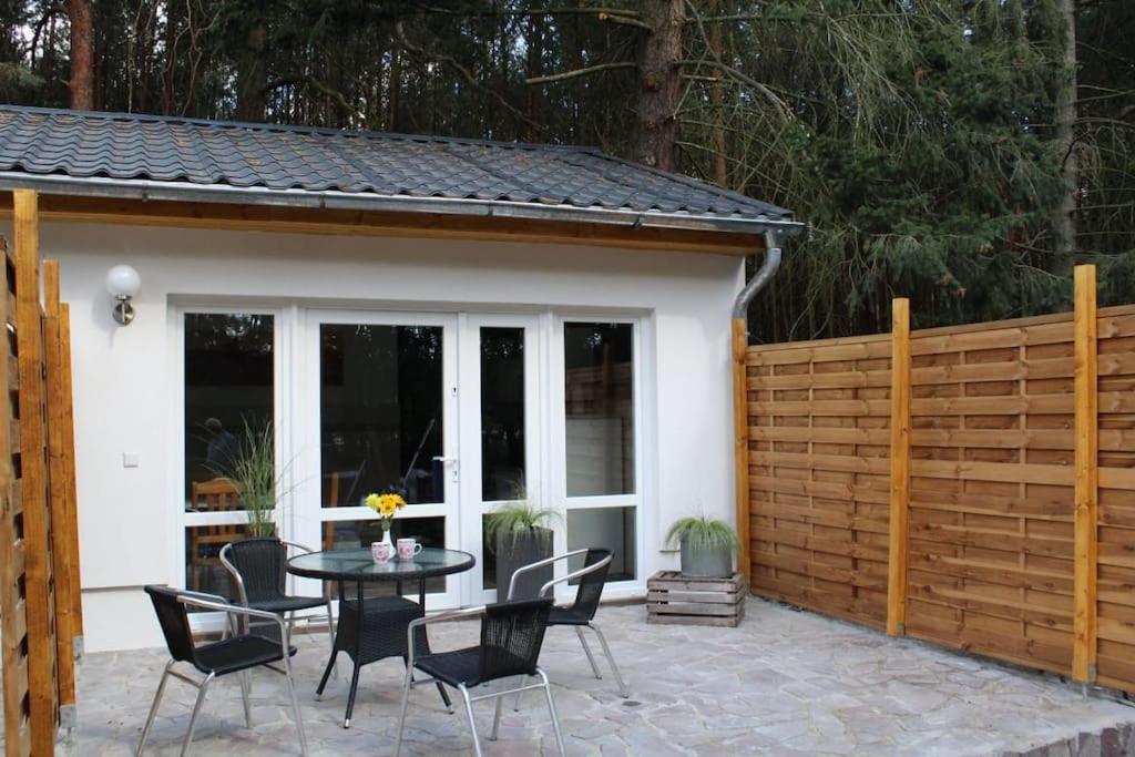 Haus Wilma Gruene Idylle Im Wald Direkt Am See Wendisch Rietz Kültér fotó