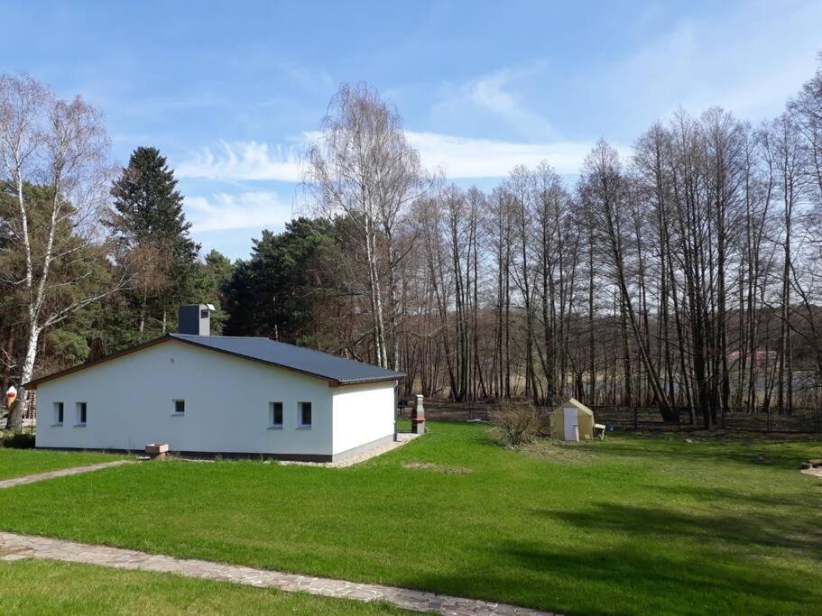 Haus Wilma Gruene Idylle Im Wald Direkt Am See Wendisch Rietz Kültér fotó