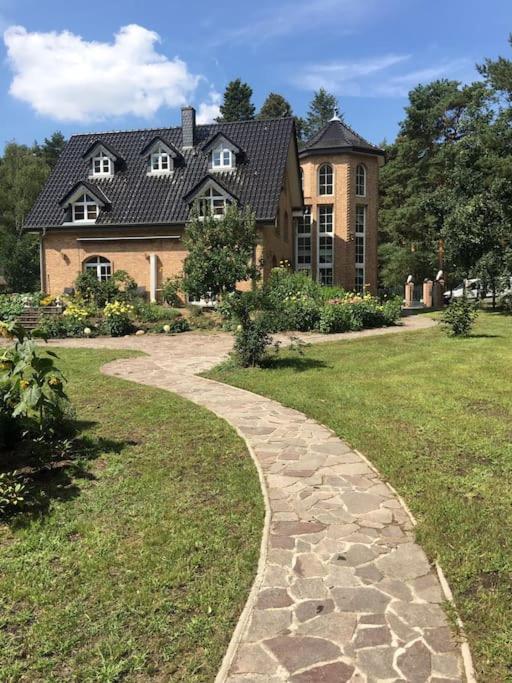 Haus Wilma Gruene Idylle Im Wald Direkt Am See Wendisch Rietz Kültér fotó